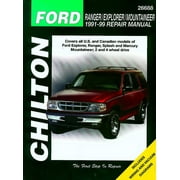 Ford Ranger/Explorer/Mountaineer 1991-99 for of Ford Ranger, Explorer, Splash & Mercury Mountaineer for 2 & 4 wheel drive Chilton Repair Manual USA ^