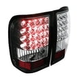 thumbnail image 1 of Ford Ranger LED Tail Lights Rear Brake Stop Lamps Black Replacement, 1 of 3