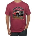 thumbnail image 1 of Ford Rare Breed 71 Bronco Truck Classic | Mens Cars and Trucks Graphic T-Shirt, Vintage Heather Red, Large, 1 of 4