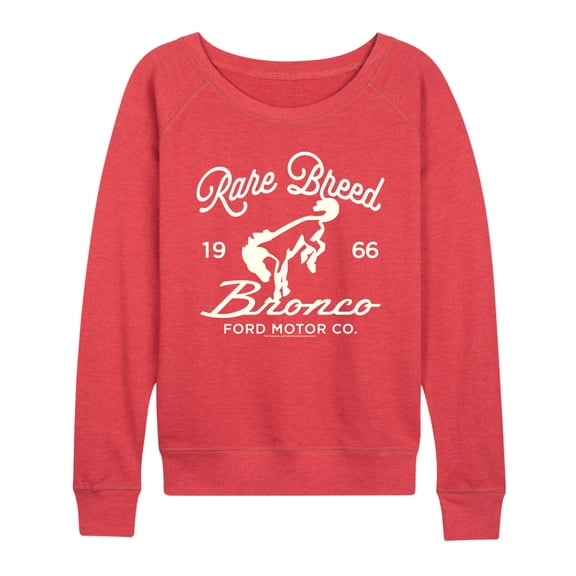 Ford - Rare Breed - Women's French Terry Long Sleeve Pullover