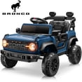 thumbnail image 1 of iYofe Ford Bronco Raptor Electric Ride on Toy Car for Toddler Kids, 12V Battery Powered Ride on Cars w/Remote Control, Bluetooth & Lights, Blue, 1 of 7