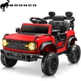 thumbnail image 1 of iYofe Ford Ford Bronco Raptor Electric Ride on Cars for Kids, 12V Powered Ride on Toys Truck with Remote Control, 4 Wheels, Spring Suspension, Red, 1 of 7