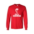 thumbnail image 1 of Ford Shelby Cobra Car Adult Men's Long Sleeve Shirt-Red-Medium, 1 of 4