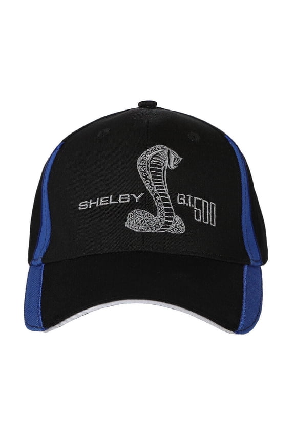 Ford Shelby G.T.500 Embroidered Logo Baseball Cap Black Official Licensed