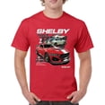 thumbnail image 1 of Ford Shelby Super Snake GT500 T-shirt American Mustang Cobra Racing Men's Tee, 1 of 7