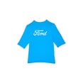 thumbnail image 1 of Ford Boys Swim Rash Guard with Short Sleeves, Sizes 4-12, 1 of 1