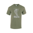 thumbnail image 1 of Ford Short Sleeve T-shirt Mustang 50 Years Cobra-Heathermilitary-XXL, 1 of 4
