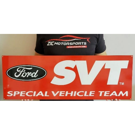 Ford Special Vehicle Team SVT Steel Sign