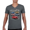 thumbnail image 1 of Ford Still Plays with Trucks V-Neck T-shirt American Classic F100 F150 Pickup Built Tough Vintage Offroad 4x4 Tee, 1 of 7