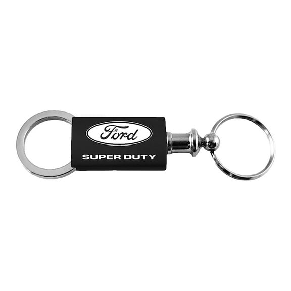 Ford Super Duty Anodized Aluminum Valet Key Fob (Black)
