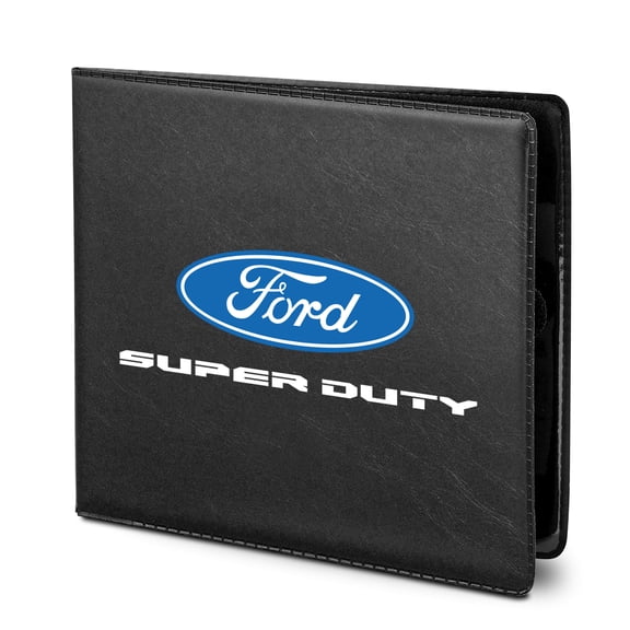 Ford Super-Duty Auto Insurance Registration PU Leather Document Holder Wallet