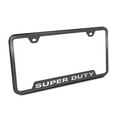 thumbnail image 1 of Ford Super Duty Laser Etched Logo Cut-Out License Plate Frame (Rugged Black), 1 of 3