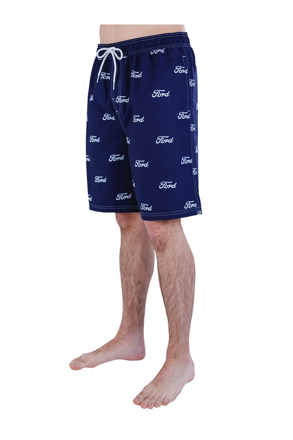 Swim Trunks Bathing Suit UPF 50+ Logo Little Kid to Adult