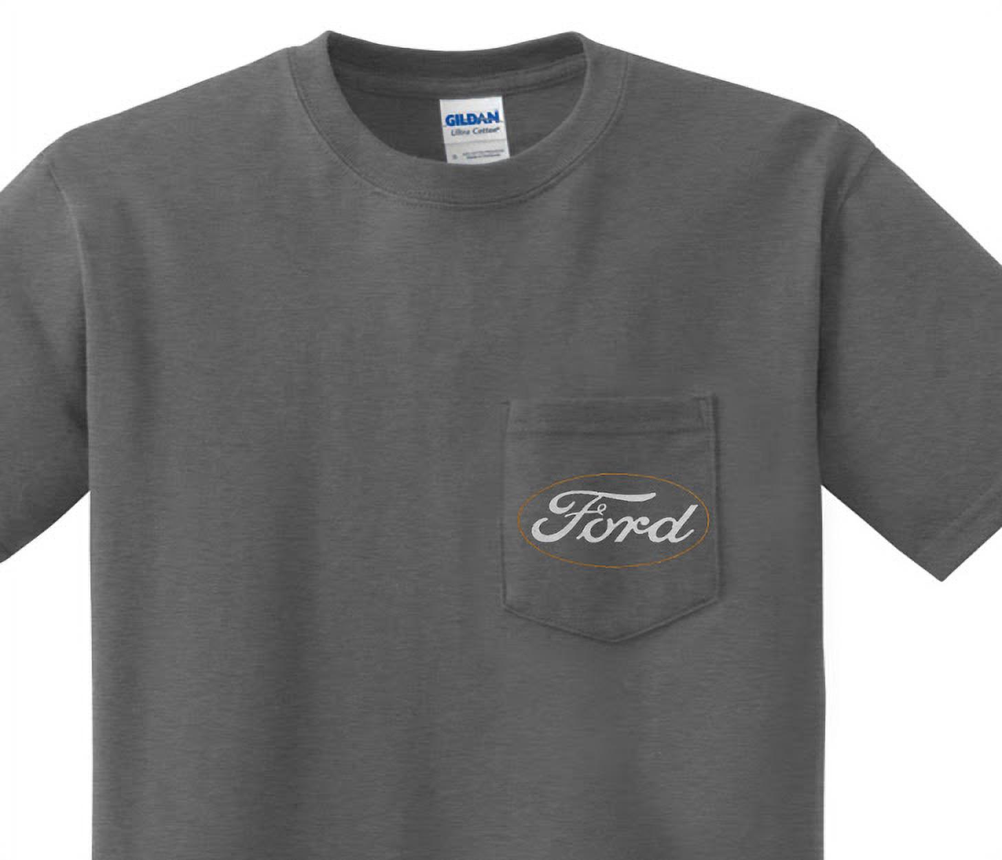 Ford T-shirt Men's Pocket Tee - Walmart.com
