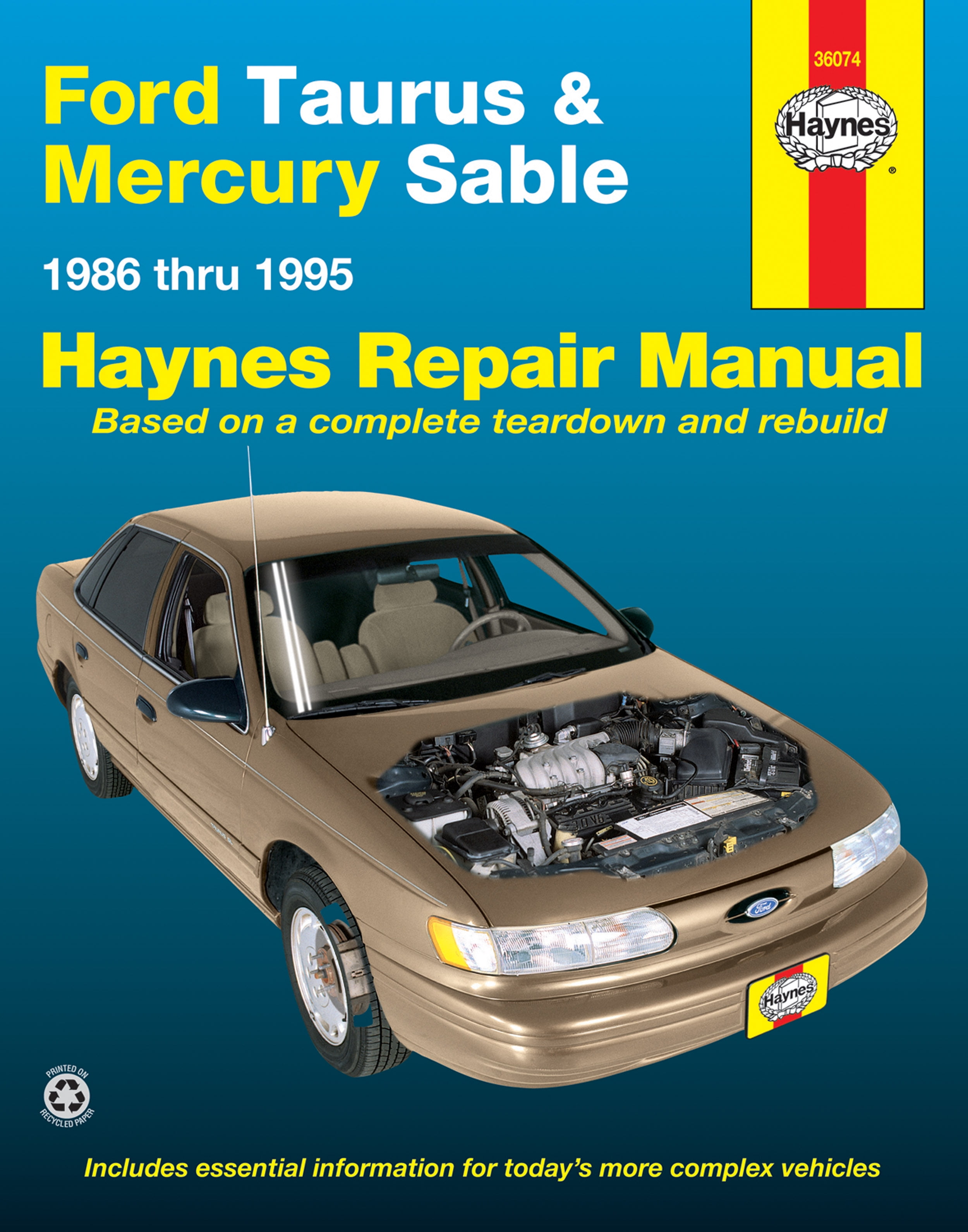 Ford Taurus & Mercury Sable (86-95) Haynes Repair Manual