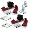 thumbnail image 2 of 2-Point Charcoal Lap Seat Belt Kit For 1961-1966 Ford Trucks - Airplane Buckle 2 of 2