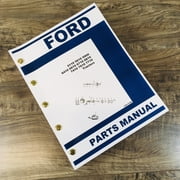 Ford Tractor 5610 6610 6710 7610 7710 7910 Parts Manual Catalog Numbers