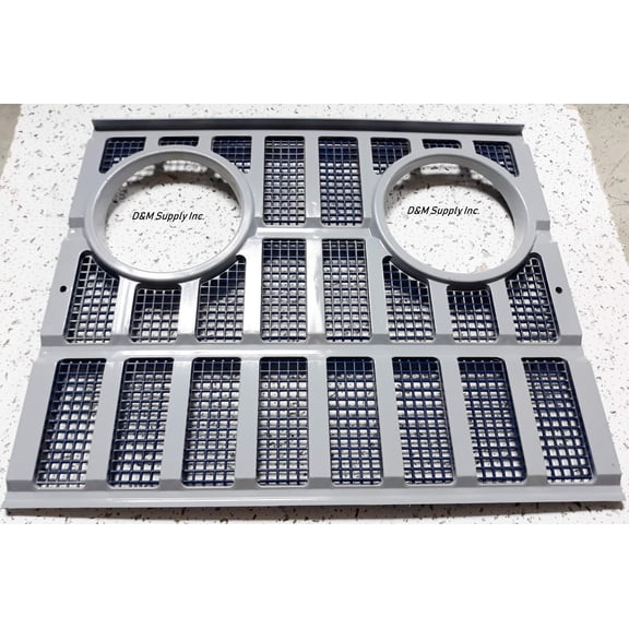 Ford Tractor Front Grille with Light Hole Cutouts