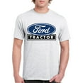 thumbnail image 1 of Ford Tractor Logo Blue T-shirt Vintage Farm Rustic Classic Brand Heritage Retro Life Agricultural Field Men's Tee, 1 of 7