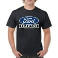 thumbnail image 1 of Ford Tractor Logo Blue T-shirt Vintage Farm Rustic Classic Brand Heritage Retro Life Agricultural Field Men's Tee, 1 of 7