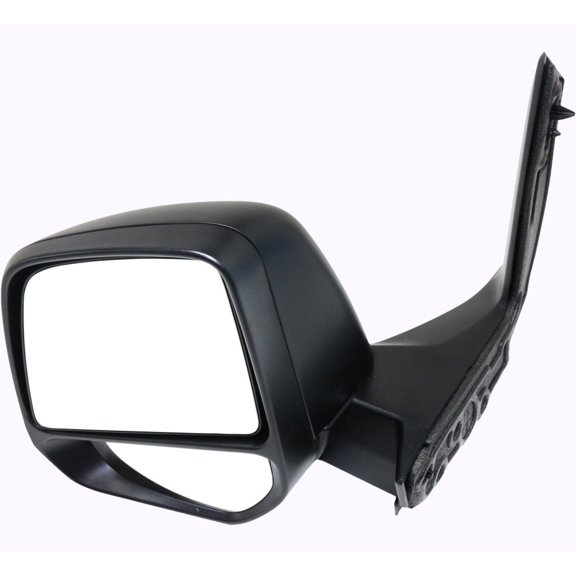 For Ford Transit Connect 2014-2022 Door Mirror Driver Side | Manual | Large Type | With Spotter Glass | Van & Wagon | Textured | Replacement For FO1320538 | 191275354797, DT1Z17683A