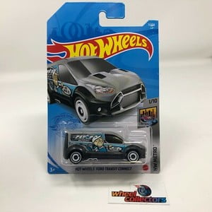 Ford Transit Connect #7 * Silver * 2021 Hot Wheels Case F * WF8