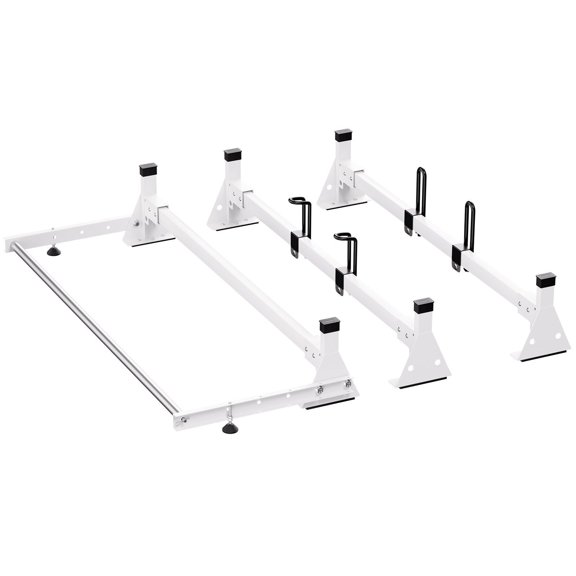 Ford Transit Custom Van Ladder Rack 2013-2024 - Adjustable Trailer Roof Rack, Durable