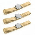 thumbnail image 1 of Ford Truck 1967-1979 Airplane 2 Point Tan Lap Bench Seat Belt Kit - 3 Belts, 1 of 1