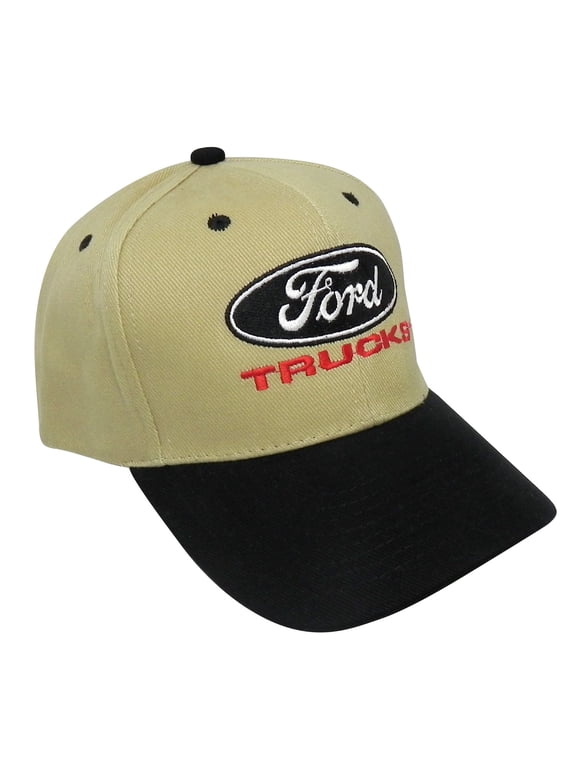 Truck Beige Black Baseball Hat