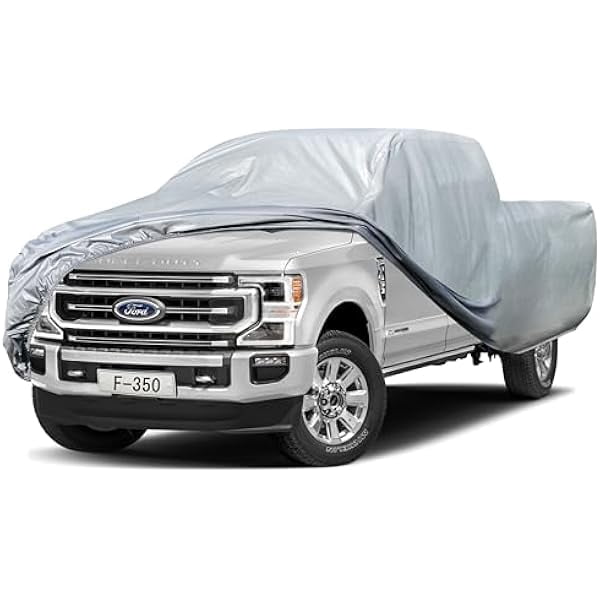 Talyter Truck Cover Waterproof All Weather,Full Exterior Covers Rain UV Protection