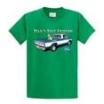 thumbnail image 1 of Ford Truck Man's Best Friend Dog Lab Men's Pickup Classic Retro Retriever F150 Garage Mechanic-Kelly-XXXL, 1 of 4