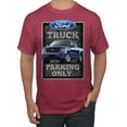 thumbnail image 1 of Ford Truck Parking Only Sign Gift for Owners of Ford Trucks | Mens Cars and Trucks Graphic T-Shirt, Vintage Heather Red, X-Large, 1 of 3