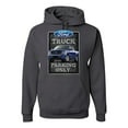 thumbnail image 1 of Ford Truck Parking Only Sign Gift for Owners of Ford Trucks | Mens Cars and Trucks Hooded Sweatshirt Graphic Hoodie, Charcoal, X-Large, 1 of 3