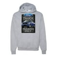 thumbnail image 1 of Ford Truck Parking Only Sign Gift for Owners of Ford Trucks | Mens Cars and Trucks Hooded Sweatshirt Graphic Hoodie, Heather Grey, 2XL, 1 of 3