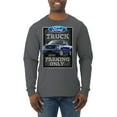 thumbnail image 1 of Ford Truck Parking Only Sign Gift for Owners of Ford Trucks | Mens Cars and Trucks Long Sleeve T-Shirt, Charcoal, X-Large, 1 of 3