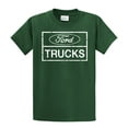 thumbnail image 1 of Ford Trucks Classic Square Logo Men's Short Sleeve T-shirt Pickup Truck F150 F250 Ford Motor Company Tee-Forest-XL, 1 of 4