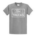 thumbnail image 1 of Ford Trucks Classic Square Logo Men's Short Sleeve T-shirt Pickup Truck F150 F250 Ford Motor Company Tee-Sportsgray-XXXL, 1 of 4