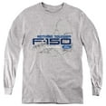 thumbnail image 1 of Ford Trucks Engine Schematic Youth Long Sleeve T-Shirt Athletic Heather, 1 of 1