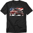 thumbnail image 1 of Ford Trucks T-Shirt F 150 Flag Unisex Graphic Tee For Men & Women, 1 of 7