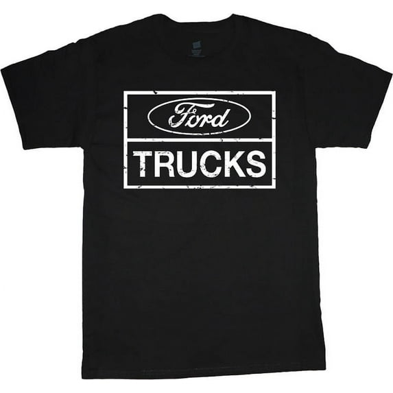 Ford Trucks Logo T-shirt Men's Big and Tall Graphic Tee