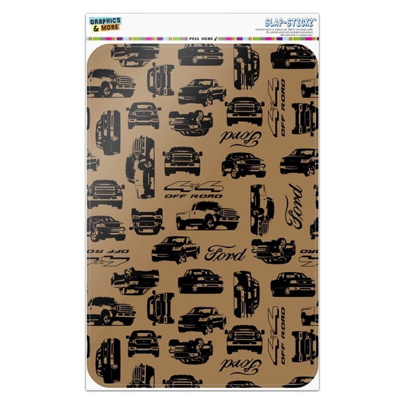 Ford Trucks Pattern Home Business Office Sign