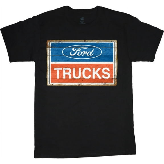 Ford Trucks Sign T-shirt Mens Graphic Tees Clothing Apparel
