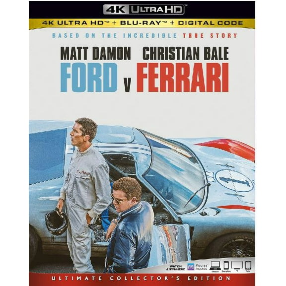 Ford V Ferrari (4K Ultra HD + Blu-ray)