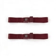 thumbnail image 1 of Ford Van 1975-1991 Standard 2 Point Burgundy Lap Bucket Seat Belt Kit - 2 Belts, 1 of 1