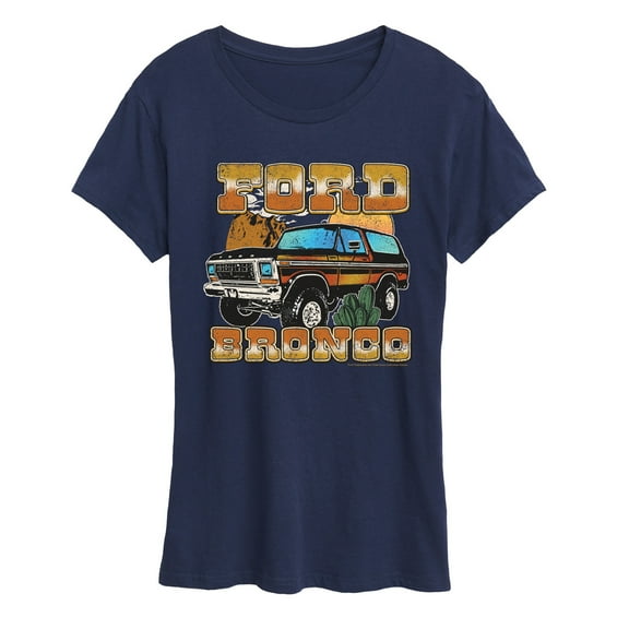 Ford - Vintage Bronco Desert - Women's Short Sleeve Graphic Tee