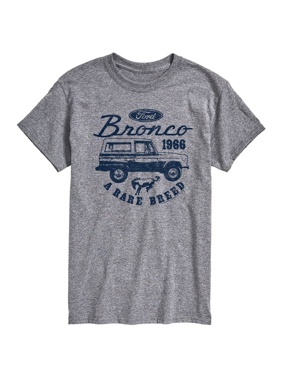 - Vintage Bronco Rare Breed 1966 Pony Logo Men's Short Sleeve Graphic T-Shirt