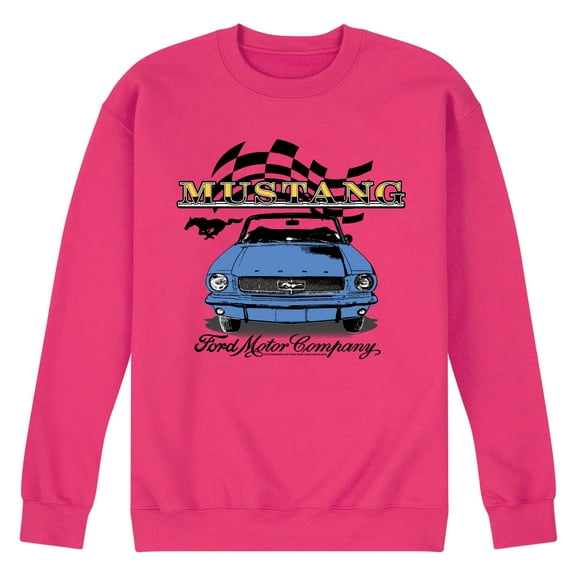 Ford - Vintage Mustang Convertible - Men's Crew Fleece