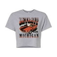 thumbnail image 1 of Ford - Vintage Mustang Detroit - Juniors Cropped Graphic T-Shirt, 1 of 4