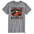 thumbnail image 1 of Ford - Vintage Mustang Detroit - Men's Short Sleeve Graphic T-Shirt, 1 of 4