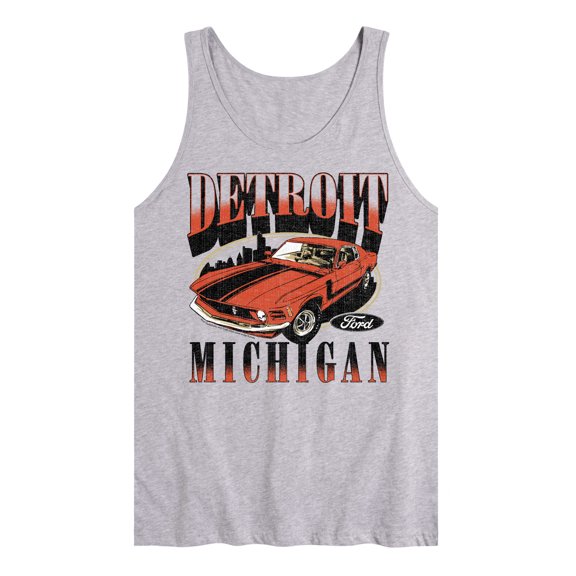 Ford - Vintage Mustang Detroit - Mens Jersey Tank